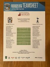 Coventry city tottenham for sale  BRISTOL