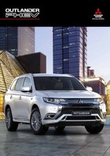  2019 MY Mitsubishi Outlander PHEV 01 / 2019 catalogue brochure Tcheque Czech , używany na sprzedaż  PL