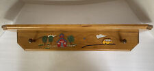 Wooden shelf coat for sale  Claremont