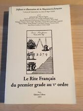 Rite français grade d'occasion  Paris II