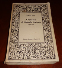Eugenio garin cronache usato  Cagliari