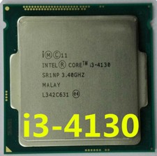 Processador Intel Core i3-4130 CPU Dual Core 3M 3.4GHz LGA1150 SR1NP 54W  comprar usado  Enviando para Brazil