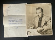 bing crosby autograph for sale bing crosby autograph for sale  HUDDERSFIELD