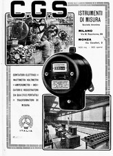 Pubblicita 1926 c.g.s. usato  Biella