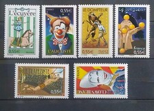 Série timbres personnage d'occasion  Billom
