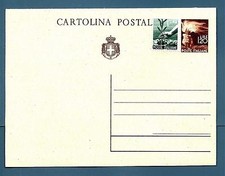 Italia luogotenenza cart. usato  Brescia