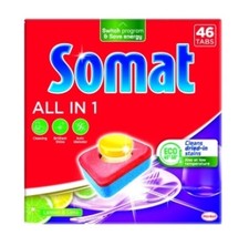 Somat, All in 1 Tabletki do zmywarki Lemon, 46 sztuk na sprzedaż  PL