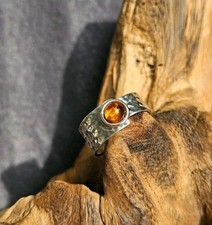 Silberring bernstein größe gebraucht kaufen  Meldorf