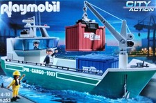 Playmobil containerschiff 5253 gebraucht kaufen  Borken