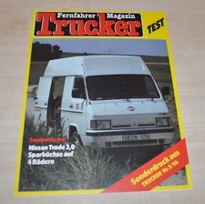 Nissan Trade Brochure Prospekt Zdalny kierowca Trucker Magazyn Test na sprzedaż  PL