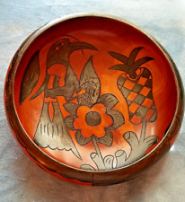 carved wooden fruit bowl for sale  Philadelphia