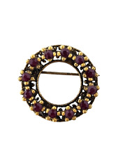 Vintage faux garnet for sale  Milton
