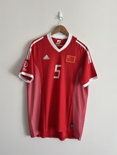 Usado, Camisa China 2002 Copa do Mundo Fora Nº5 ZH Y FAN Tamanho XL comprar usado  Enviando para Brazil