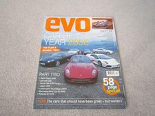 Evo magazine december for sale  CANVEY ISLAND