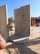 Shaped concrete panels for sale  GRANTHAM