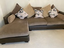 Beige brown leather for sale  RAMSGATE