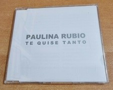 PAULINA RUBIO Te quise tanto VERY RARE SPANISH PROMO CD SINGLE UNIQUE COVER 2003 comprar usado  Enviando para Brazil