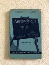 Arithmetique cours elémentair d'occasion  Vernon