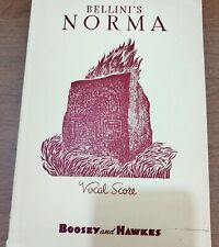 Bellini norma spartito usato  Crevalcore