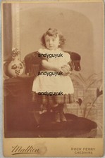 Cabinet card girl for sale  CHESTERFIELD