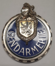 Plaque baudrier gendarmerie d'occasion  Aire-sur-la-Lys