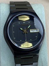 Lindo cidadão raro cristal facetado mostrador preto relógio automático pulseira de aço, usado comprar usado Lindo cidadão raro cristal facetado mostrador preto relógio automático pulseira de aço, usado comprar usado  Enviando para Brazil