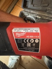 Milwaukee ag800 115e usato  Montaione
