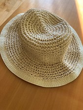 Damen sommerhut gehäkelt gebraucht kaufen  Taufkirchen