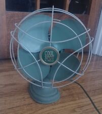 ANTIGUO VENTILADOR ELÉCTRICO SEÑAL 12" HOJA DE METAL VINTAGE PUNTO FRESCO VENTA INMOBILIARIA ENCONTRAR, usado segunda mano  Embacar hacia Argentina