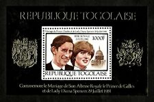 Togo 1982 - Bebê Real, Príncipe Charles, Lady Diana - Folha de Lembrança - 1143B - MNH comprar usado  Enviando para Brazil