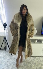 Pelzmantel pelzjacke kojote gebraucht kaufen  Uhingen