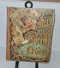 All The World Over Copyright 1892 Antique Children's Book Fully Illustrated comprar usado  Enviando para Brazil