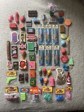 1980s rubber erasers for sale  BISHOP'S STORTFORD