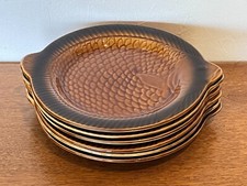 Assiettes barbotine céramique d'occasion  Agen