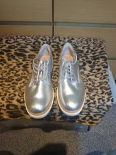 Clarks bnwt silver for sale  FALKIRK