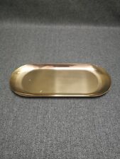 Gold dinner plate for sale  WORTHING