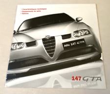 Brochure alfa romeo d'occasion  Quarré-les-Tombes