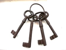Clefs anciennes trousseau d'occasion  Goderville