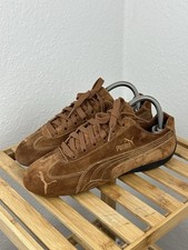 PUMA Speedcat Women‘s Racing Shoes EU 38 US 8 Brown Leather Drift Sneakers comprar usado  Enviando para Brazil