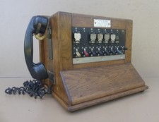 Ancien téléphone bois d'occasion  Polliat