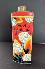 Usado, VINTAGE LANDER ART DECO DOCE GARDÊNIA TALCO PERFUME EM PÓ LATA RARA! comprar usado  Enviando para Brazil
