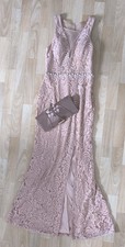 Abendkleid spitze lang gebraucht kaufen  Überlingen