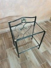 Comodino ferro battuto usato  Sava