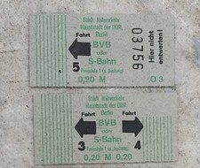Alte fahrkarte fahrschein gebraucht kaufen  Neukloster