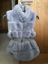 Grey faux rabbit for sale  PLYMOUTH