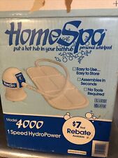 Antiga Banheira Pessoal Homespa Modelo 4000 Hidrelétrica Banheira de Hidromassagem Spa Caixa Aberta comprar usado  Enviando para Brazil