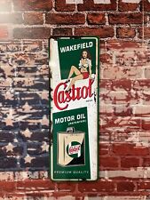 Plaque vintage castrol d'occasion  Beaugency