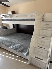 Woden white bunk for sale  Boca Raton