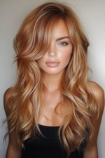 Peruca Ombre Gengibre Marrom Loiro Destaque Renda Frente Cabelo Humano Remy Body Wave comprar usado  Enviando para Brazil