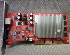 Placa de vídeo vintage AGP VGA NVidia GeForce FX5200 128 Mb - TESTADO 008 comprar usado  Enviando para Brazil